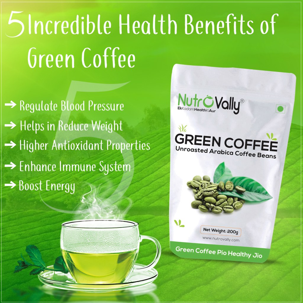 Picture of: Buy High Quality NutroVally Green Coffee Beans Online  Weight Loss