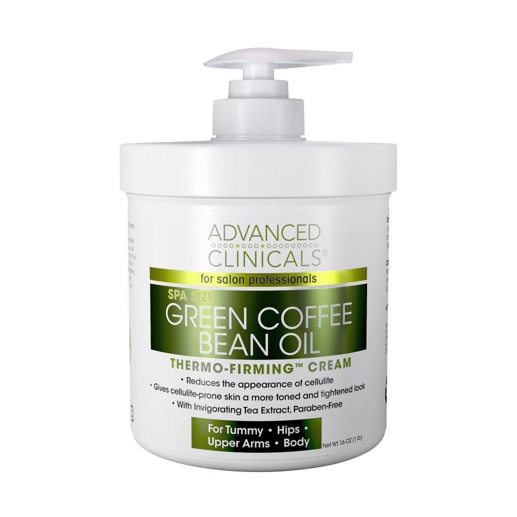 Picture of: Green Coffee Bean Oil Thermo-firming Cream oz Spa Size by Advanced  Clinicals