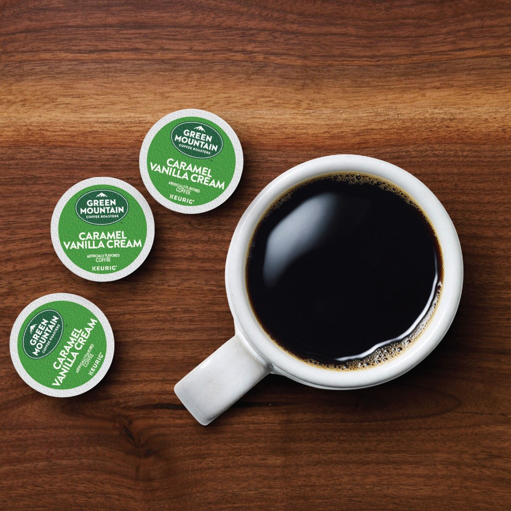 Picture of: Green Mountain Coffee Caramel Vanilla Cream Keurig Singleserve