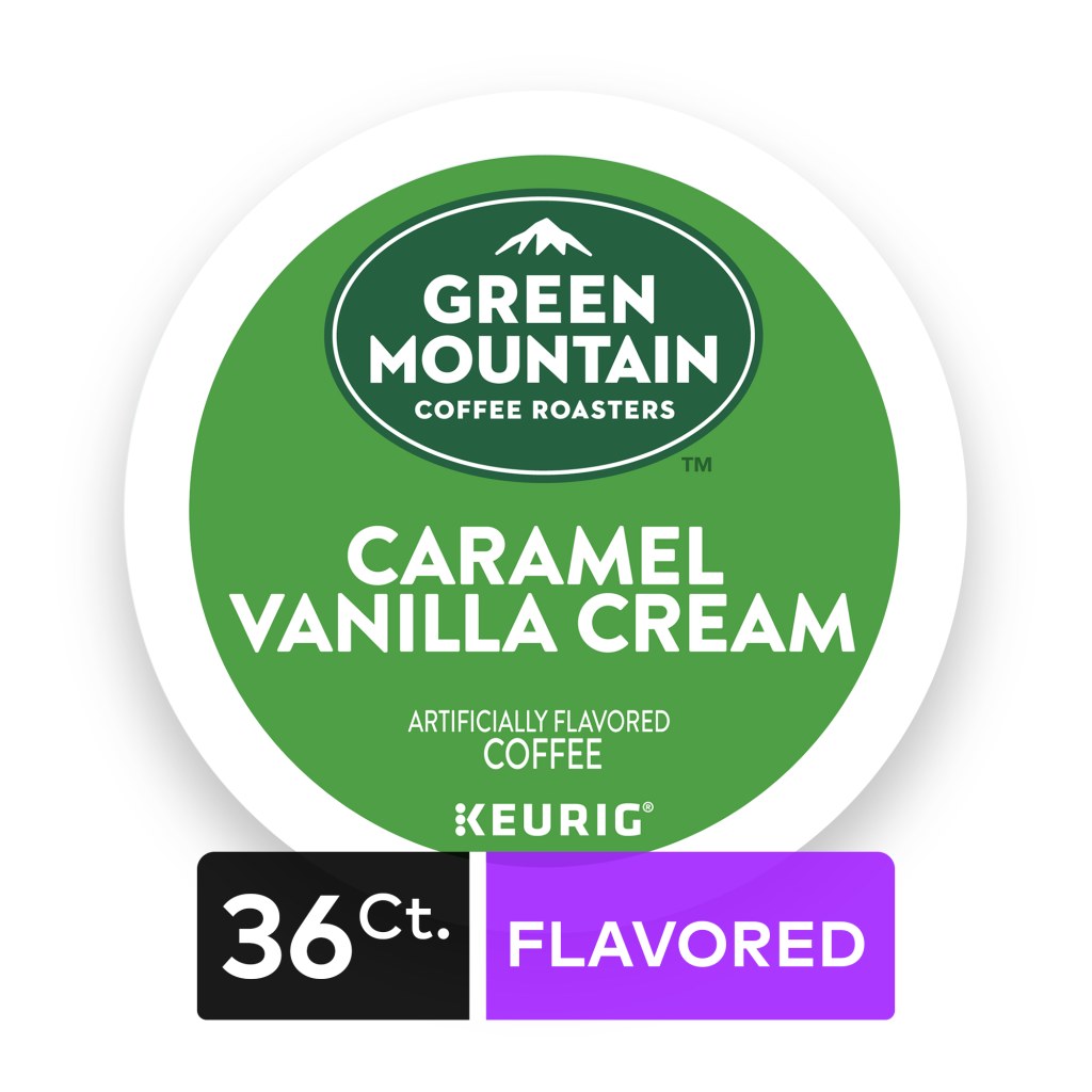 Picture of: Green Mountain Coffee Caramel Vanilla Cream Keurig Singleserve