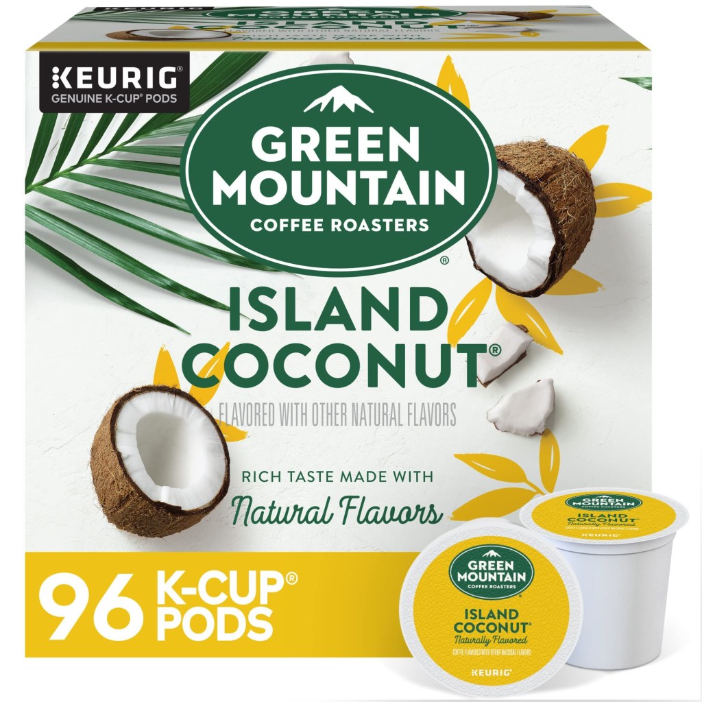 Picture of: Green Mountain Coffee Island Coconut K-Cup ( count)