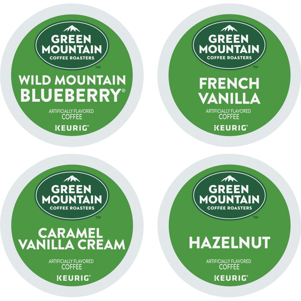 Picture of: Green Mountain Coffee Roasters® K-Cup Flavored Coffee Variety Pack –  Compatible with Keurig Brewer –  / Box