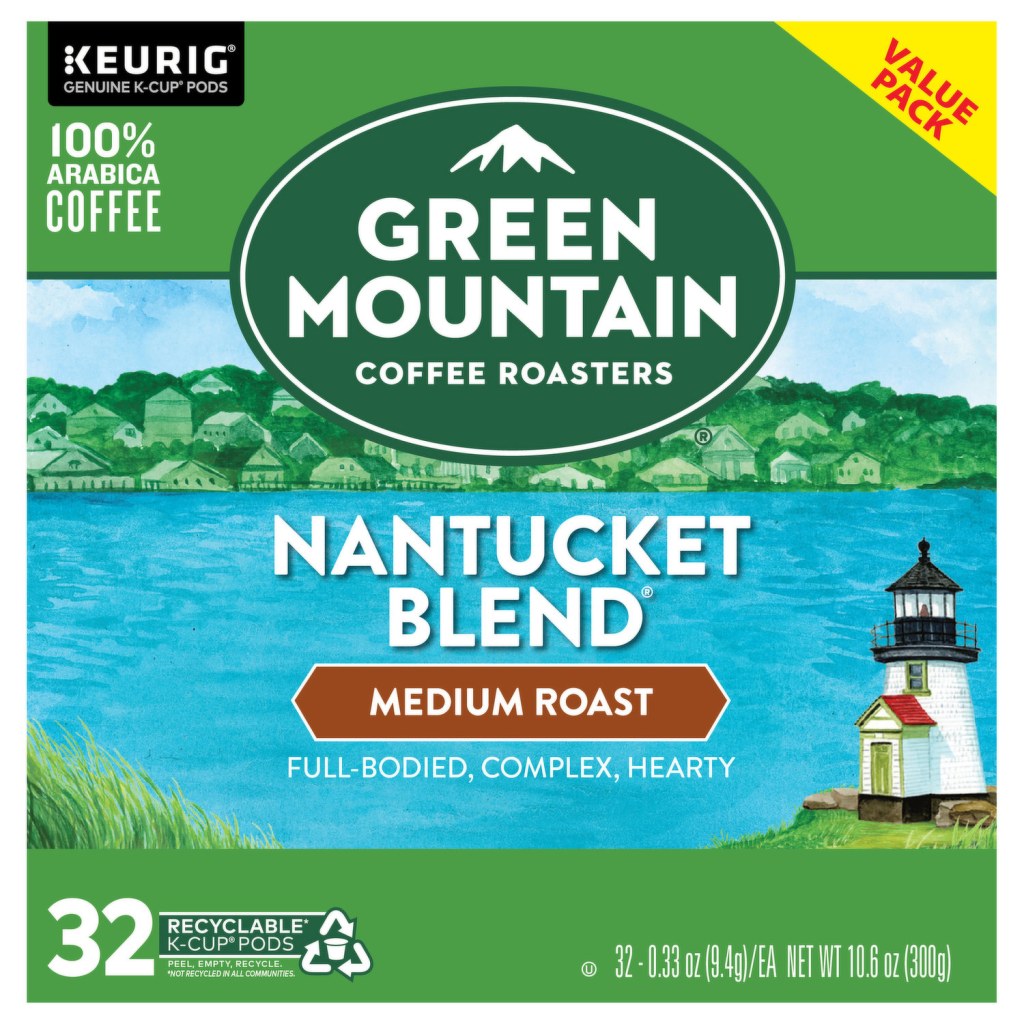 Picture of: Green Mountain Coffee Roasters, Medium Roast, Nantucket Blend