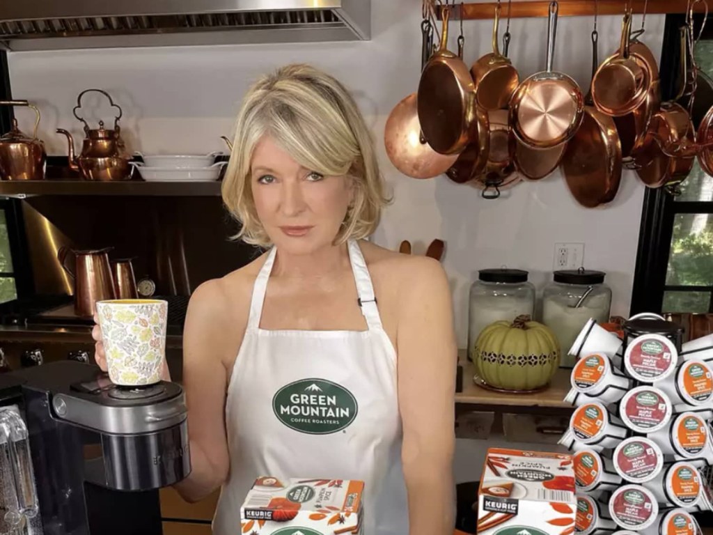 Picture of: Martha Stewart Strips Down to Just an Apron for Newest Campaign