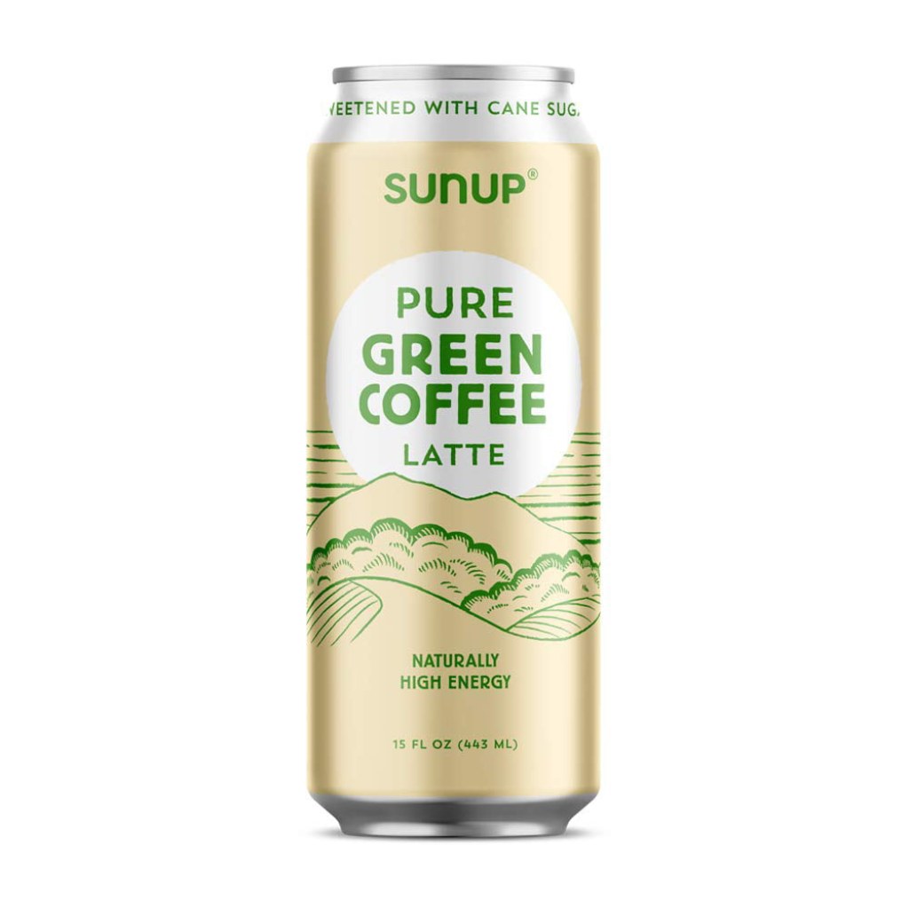 Picture of: Sunup Pure Green Coffee Latte, Sweetened With Cane Sugar, Natural