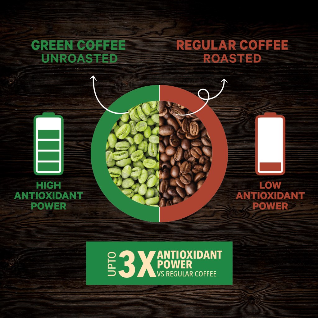 Picture of: What is Green Coffee, How it is made, Health Benefits & difference